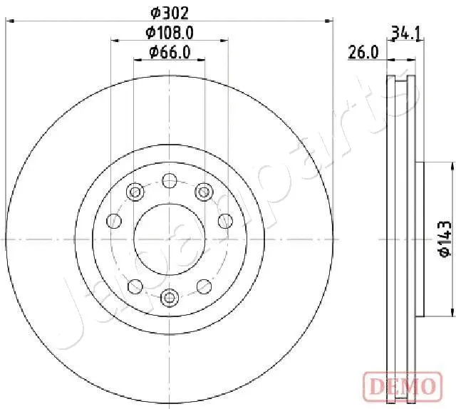 Brake Disc (DI-0635C)