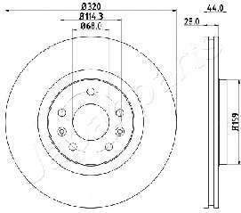 Brake Disc (DI-0702)