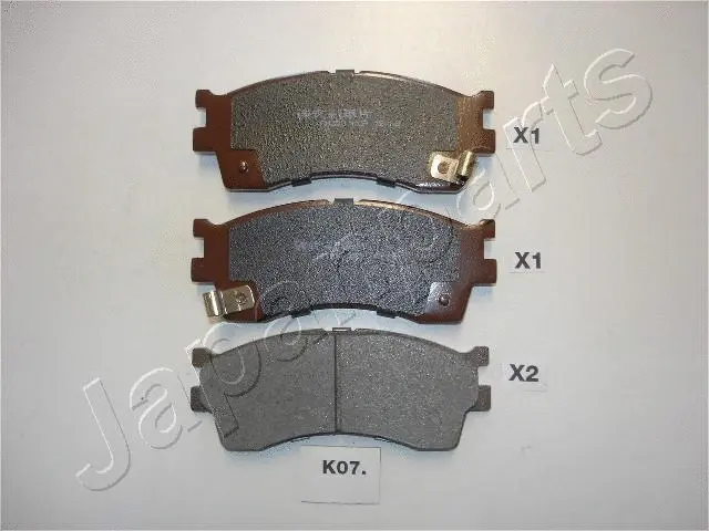 Brake Pad Set, disc brake (PA-K07AF)