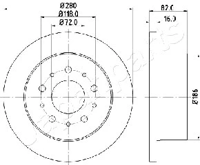 Brake Disc (DP-0216)