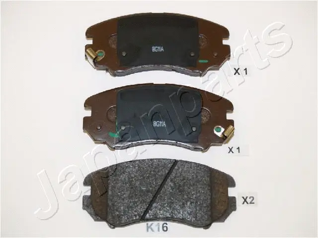 Brake Pad Set, disc brake (PA-K16AF)