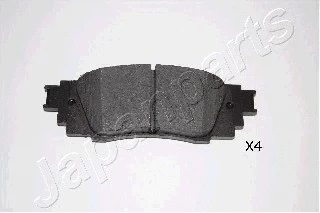 Brake Pad Set, disc brake (PP-234AF)