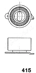 Tensioner, timing belt
