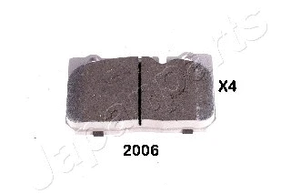 Brake Pad Set, disc brake (PA-2006AF)