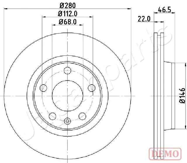 Brake Disc (DI-0911C)