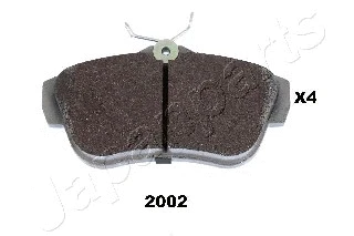 Brake Pad Set, disc brake (PP-2002AF)