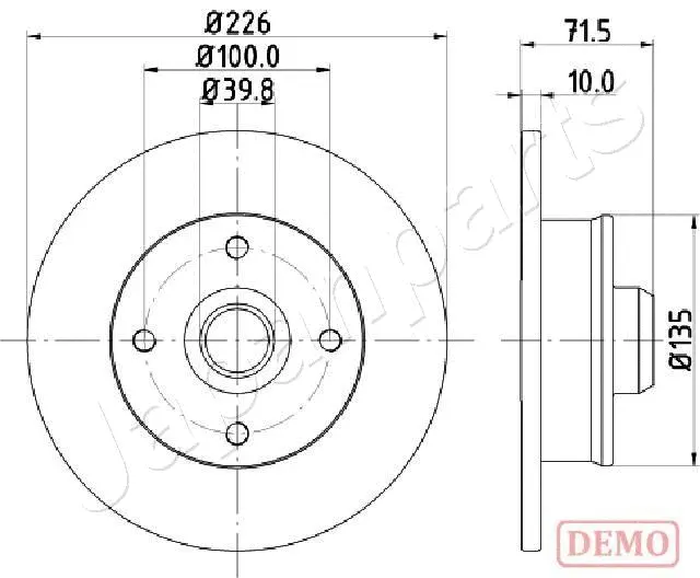 Brake Disc (DP-0922C)