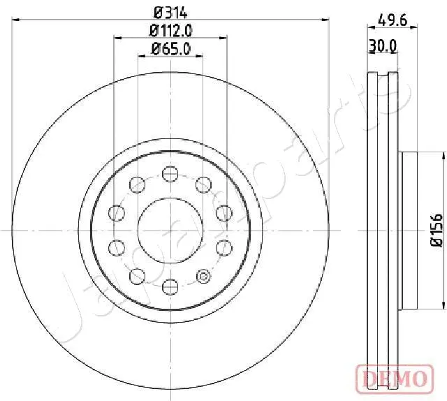 Brake Disc (DI-0933C)