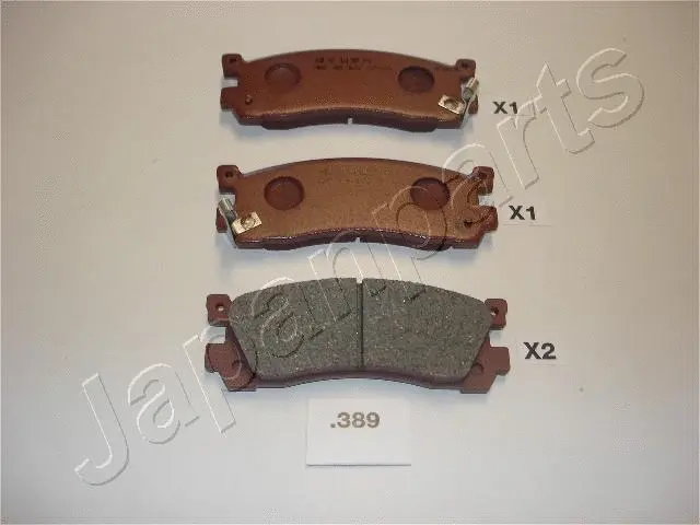 Brake Pad Set, disc brake (PP-389AF)