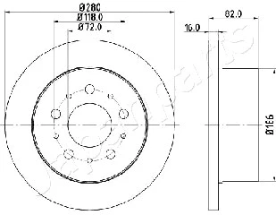 Brake Disc (DP-0609)