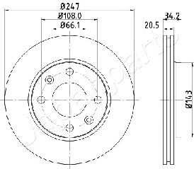 Brake Disc (DI-0628)