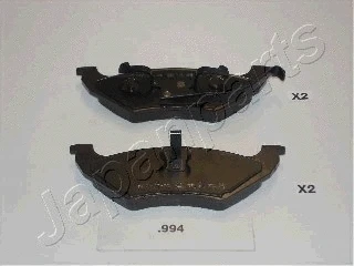 Brake Pad Set, disc brake (PP-994AF)