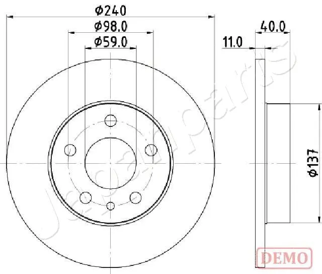 Brake Disc (DP-0209C)