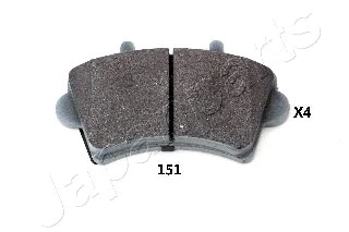 Brake Pad Set, disc brake (PA-151AF)