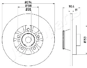 Brake Disc (DP-0511)