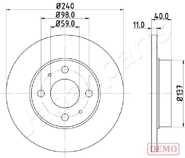 Brake Disc (DP-0200C)