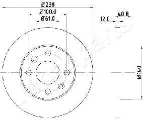 Brake Disc (DI-0714)