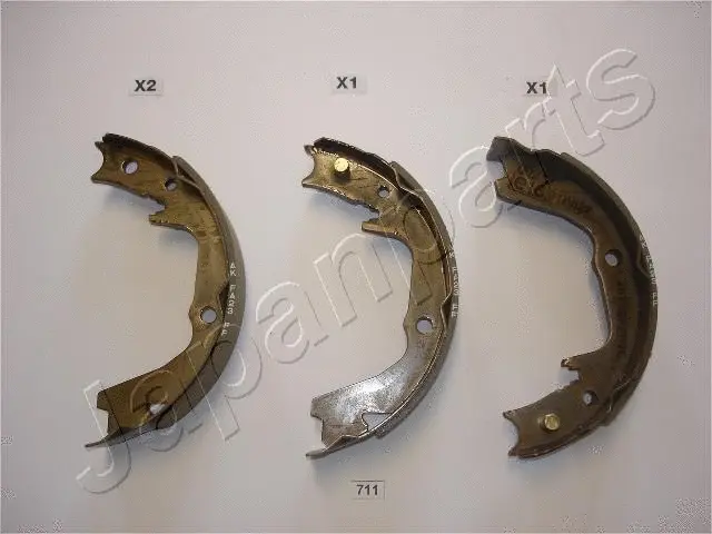 Brake Shoe Set, parking brake (GF-711AF)