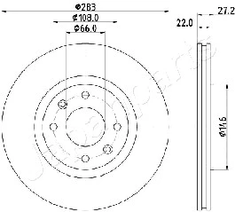 Brake Disc (DI-0626)