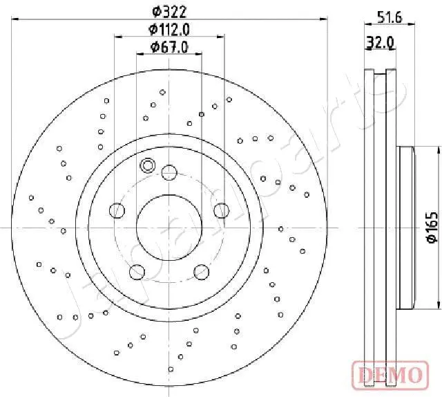 Brake Disc (DI-0528C)
