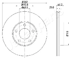 Brake Disc (DI-0955)