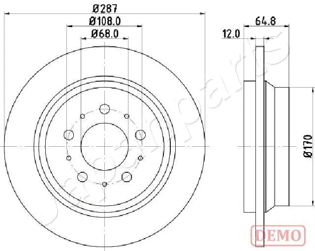 Brake Disc (DP-0321C)