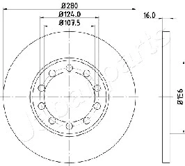 Brake Disc (DP-0314)