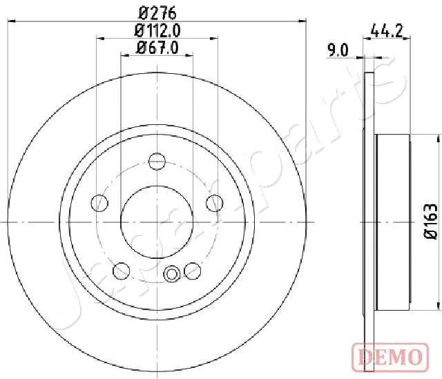 Brake Disc (DP-0502C)