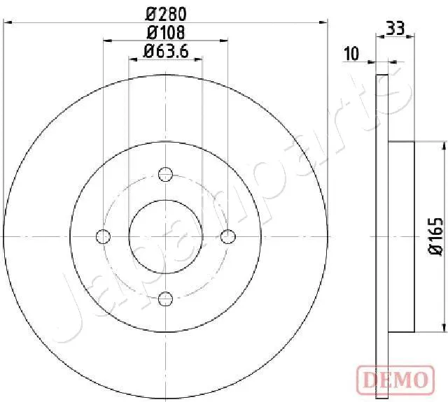 Brake Disc (DP-0304C)