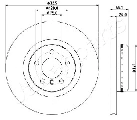 Brake Disc (DP-0104)