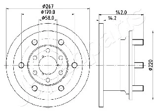 Brake Disc (DI-0254)