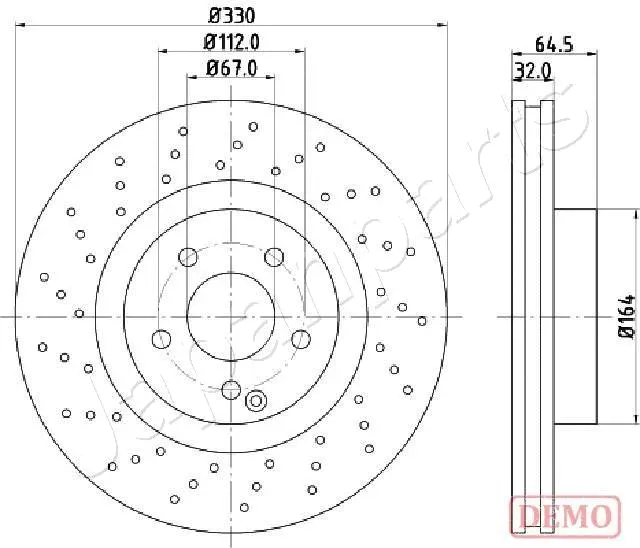 Brake Disc (DI-0541C)