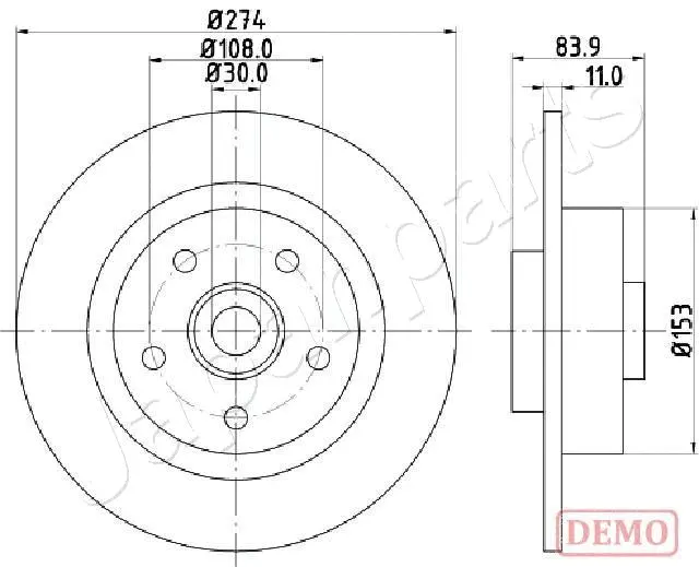 Brake Disc (DP-0704C)