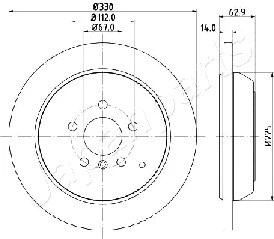 Brake Disc (DP-0524)