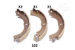 Brake Shoe Set (GF-102AF)