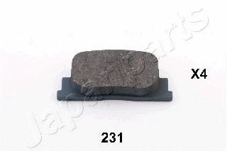 Brake Pad Set, disc brake (PP-231AF)