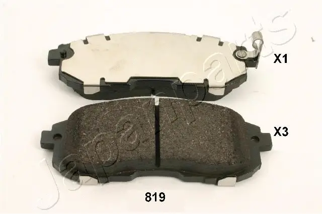 Brake Pad Set, disc brake (PA-819AF)