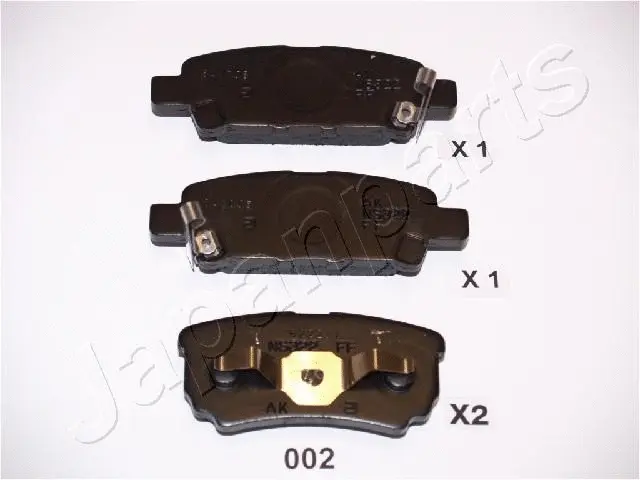 Brake Pad Set, disc brake (PP-002AF)