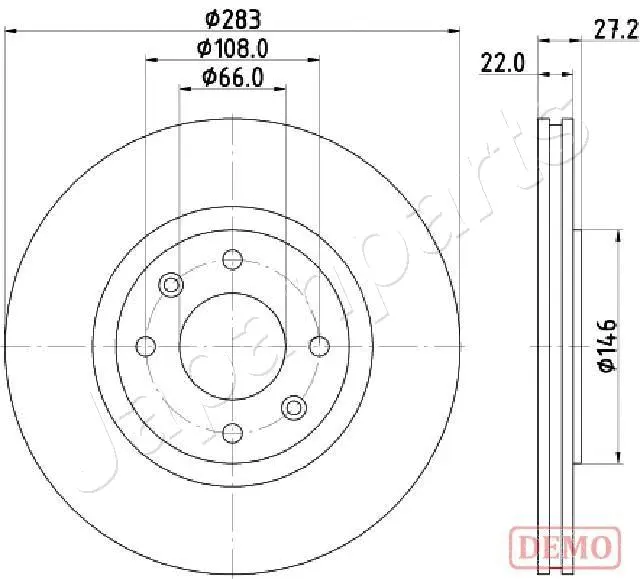 Brake Disc (DI-0626C)