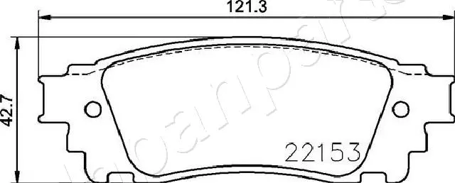 Brake Pad Set, disc brake (PP-417AF)