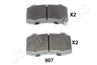 Brake Pad Set, disc brake (PP-907AF)