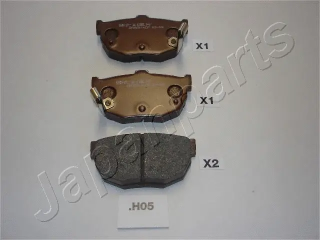 Brake Pad Set, disc brake (PP-H05AF)