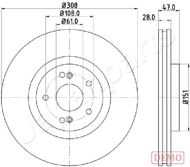 Brake Disc (DI-0703C)
