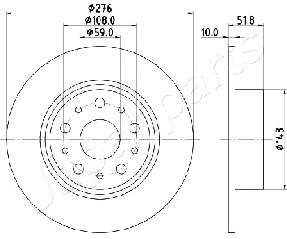 Brake Disc (DP-0207)