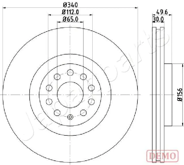 Brake Disc (DI-0907C)