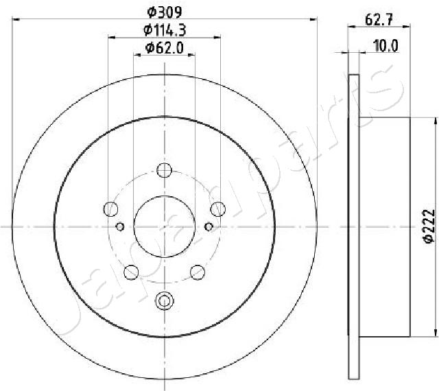 Brake Disc (DP-268C)