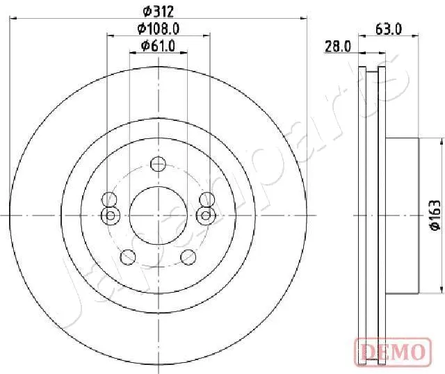 Brake Disc (DI-0701C)