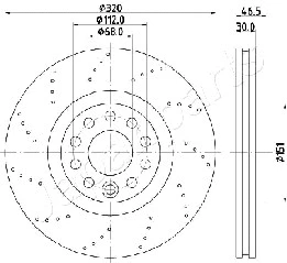 Brake Disc (DI-0913)