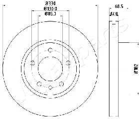 Brake Disc (DI-0957)