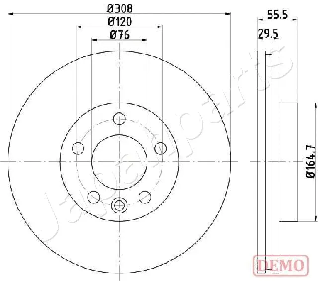 Brake Disc (DI-0953C)